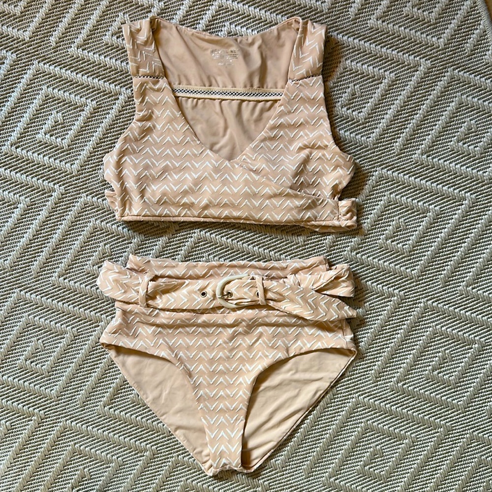 REVEL REY Nellie Top + Quinn Bottom- in Riviera Arrow *NWOT